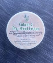 Load image into Gallery viewer, Cuticle & Dry Hand Cream