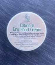 Load image into Gallery viewer, Cuticle &amp; Dry Hand Cream
